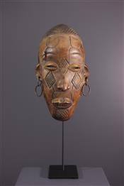 Masque africainMangbetu máscara