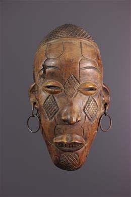 Arte Africano - Mangbetu máscara