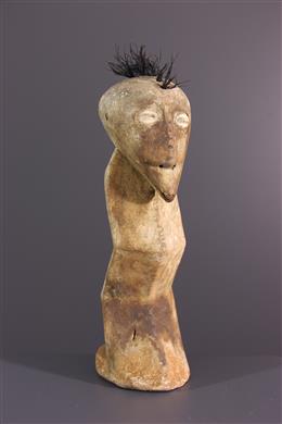 Arte Africano - Estatuilla de iniciación de la Lega Zimba