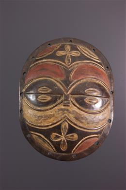 Arte Africano - Escudo de la máscara Teke Kidumu