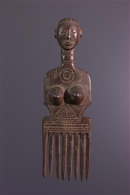 Arte Africano - Peine figurativo de Tabwa