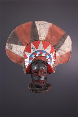 Arte Africano - Máscara real de Chokwe Chihongo