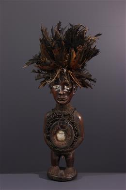 Arte Africano - Kongo Nkondo Nkisi Yombe estatua