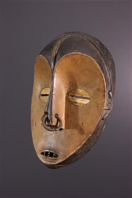 Arte Africano - Máscara de iniciación Ngbaka