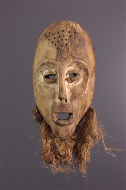 Arte Africano - Nyanga /Lega Máscara de iniciación