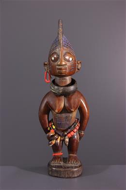 Arte Africano - Ibeji Yoruba estatuilla