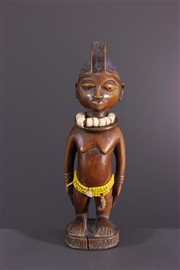 Arte Africano - Yoruba Ibedji estatuilla
