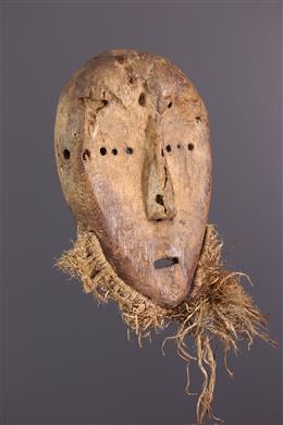 Arte Africano - Máscara de iniciación Lega Bwami 