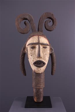 Arte Africano - Ungulali Idoma Máscara de cresta