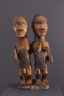 Arte Africano - Figura de pareja Beembe Lemba