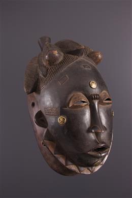 Arte Africano - Baule Ndoma máscara