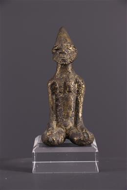 Arte Africano - Estatuilla de cobre dogón