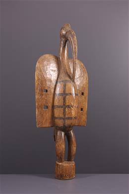 Arte Africano - Escultura de pájaro primordial senufo