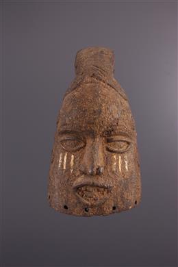 Arte Africano - Máscara de escudo de Idoma