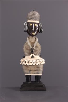 Arte Africano - Muñeca de cuentas zulú