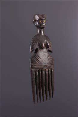 Arte Africano - Peine figurativo Kwere Zaramo