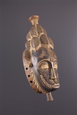 Arte Africano - Yaure/Baule máscara