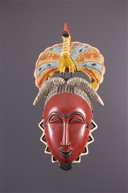 Arte Africano - Yaure Lomane máscara