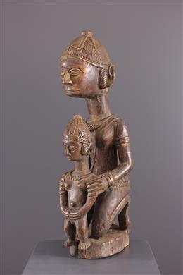 Arte Africano - Escultura de maternidad en Baga