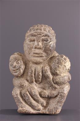 Arte Africano - Estatua de piedra de Kissi