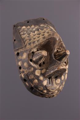 Arte Africano - Máscara de iniciación Kuba Pwoom itok