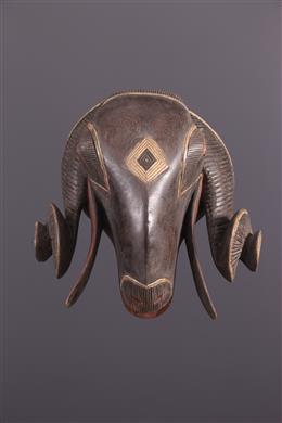 Arte Africano - Máscara de animal de Baule