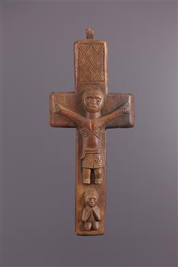 Arte Africano - Crucifijo Kongo 