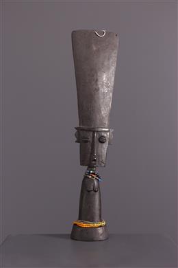 Arte Africano - muñeca de la fertilidad Fanti Akuaba