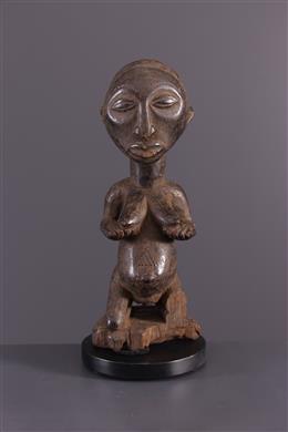Arte Africano - Estatuilla Luba Mikisi