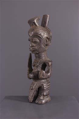 Arte Africano - Estatua de Bena Luluwa, Lulua