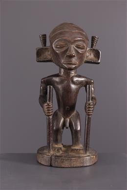Arte Africano - Figura del jefe Tschokwe