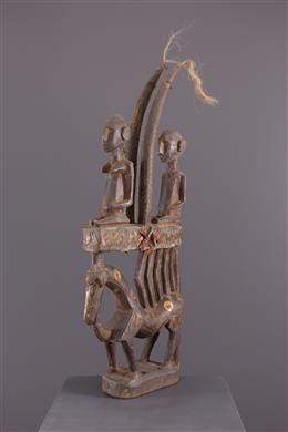 Arte Africano - Escudo figurativo Ci Wara Bamana