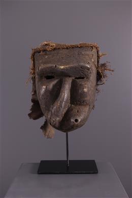 Arte Africano - Máscara de "enfermo" Kuba