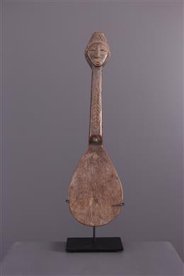 Arte Africano - Cuchara espátula Hemba janiforme