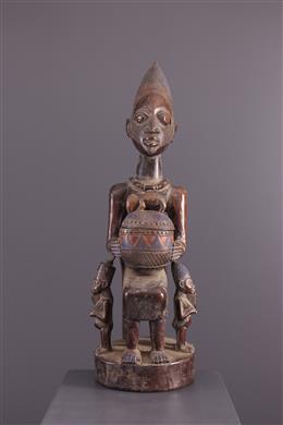Arte Africano - Olumèye Yoruba portador de la copa