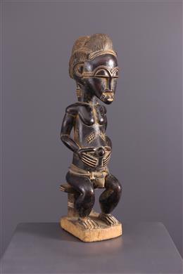 Arte Africano - Asye usu Baule estatua