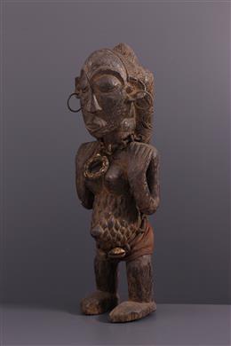 Arte Africano - Gran estatua del antepasado Luba Hemba