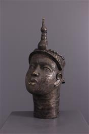 bronze africainYoruba Cabeza