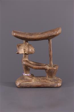 Arte Africano - Luba soporte para el cuello