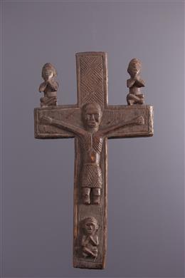 Kongo Crucifijo - Arte Africano