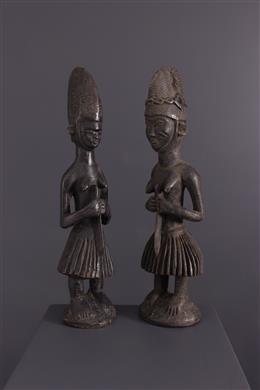 Arte Africano - Bijogo estatuas