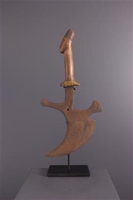 Arte Africano - Mangbetu Cuchillo