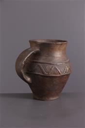 Pots, jarres, callebasses, urnesKongo cerámica