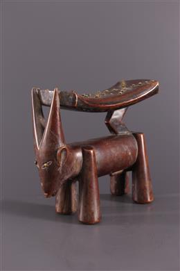 Arte Africano - Chokwe Soporte para el cuello