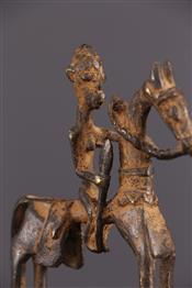 bronze africainDogon Jinete