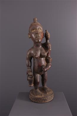 Estatua de mere al niño Kongo Vili